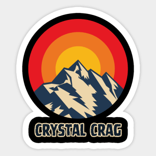 Crystal Crag Sticker